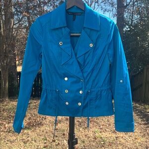 White House Black market Blue Women's Jacket Size 2